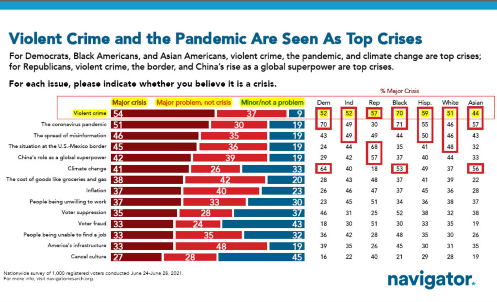 Navigator Poll on Major Issues